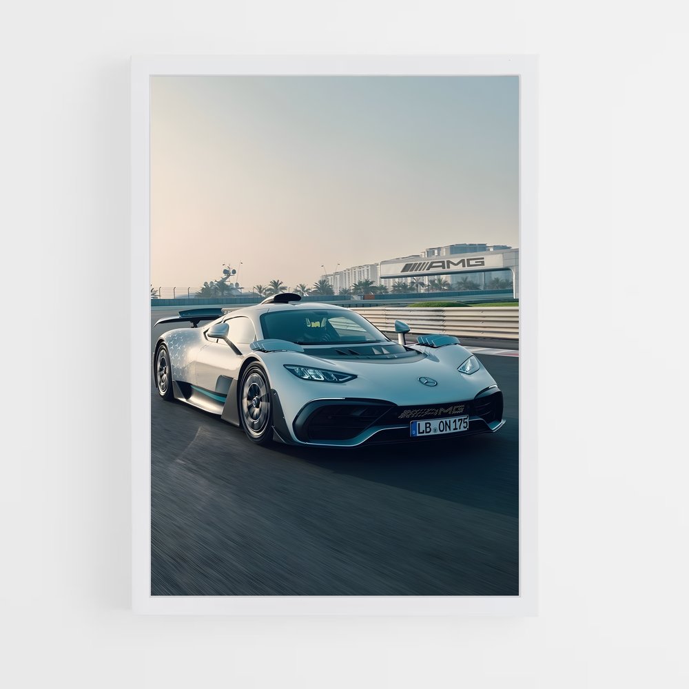 Poster Amg One Éclatant – affiche Mercedes (vue 3)